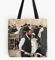 ירושלים . Jerusalem , لقدس . Hierosolyma, Aelia Capitolina . Bar micwa . no.2. Featured in RELIGIONS OF THE WORLD. 50+ Group. Views: 1803 . Toda raba. Tote Bag