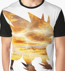 Mega Manectric Thunder Wave Graphic T-Shirt