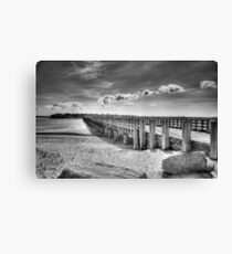 Powder Point Bridge Canvas Print