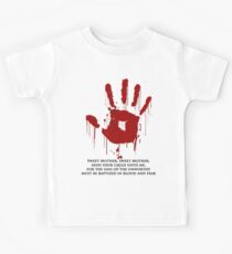 AWESOME Dark Brotherhood Black Sacrament! Kids Tee