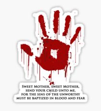 AWESOME Dark Brotherhood Black Sacrament! Sticker