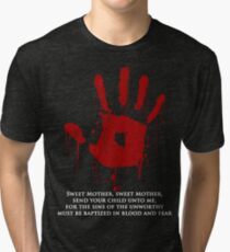 AWESOME Dark Brotherhood Black Sacrament! Tri-blend T-Shirt