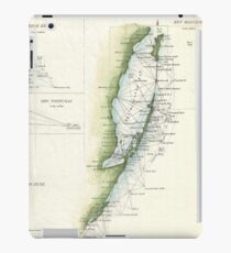 Vintage Map of The Keys of Florida (1853) iPad Case/Skin