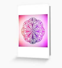 Mandala Greeting Card