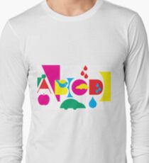 Graphic ABC Long Sleeve T-Shirt