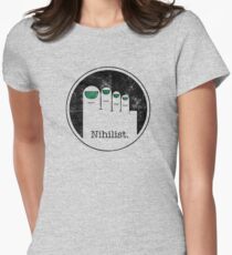 Minimalist Nihilist Women's Fitted T-Shirt