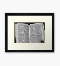 Matthew 18 Framed Print