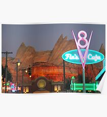 Cars Land - Radiator Springs Poster