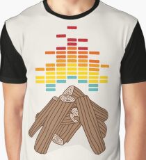 Crackling Fire Graphic T-Shirt