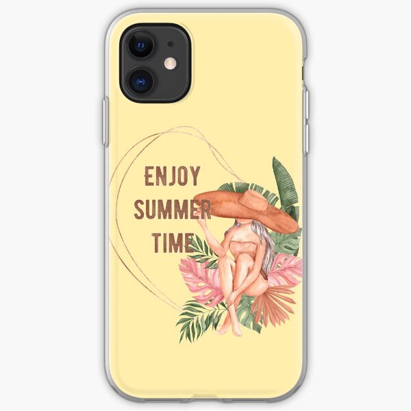 Genieße Sommer Zeit iPhone Flexible Hülle