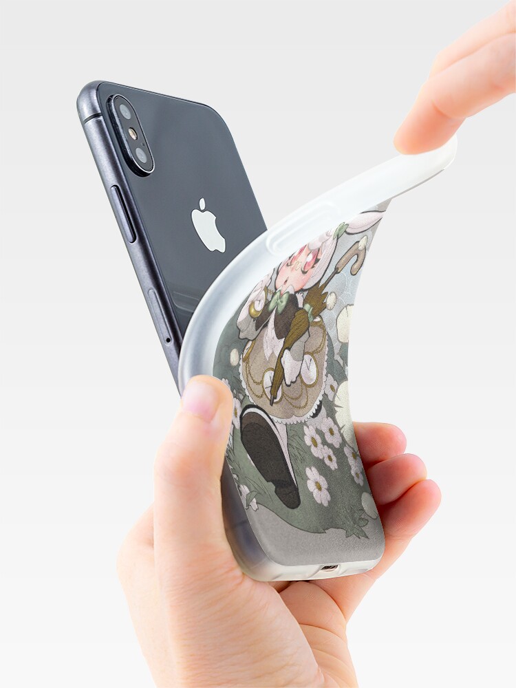 Alternate view of white rabbit iPhone Case & Cover