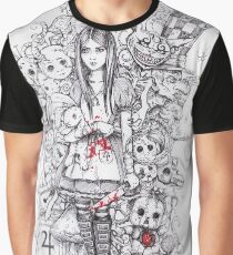 wonderland shattered Graphic T-Shirt