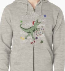T-Rex Weihnachtsdinosaurier - Dinosaurier-Weihnachten Kapuzenjacke