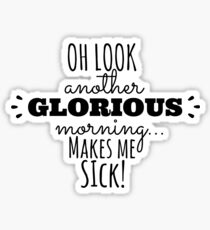 Herrlicher Morgen Sticker