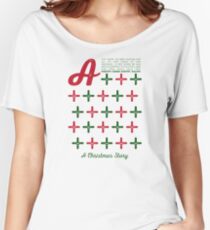 A Christmas Story - A+ Theme Women's Relaxed Fit T-Shirt
