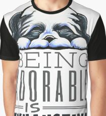 Shih Tzu Being Adorable Graphic T-Shirt