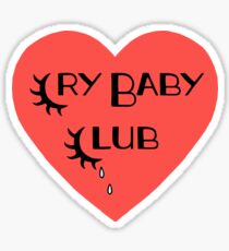 Cry Baby: Stickers | Redbubble