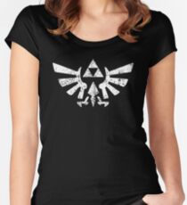 Zelda Triforce Symbol Women's Fitted Scoop T-Shirt