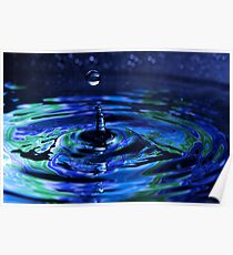 Water drop Poster