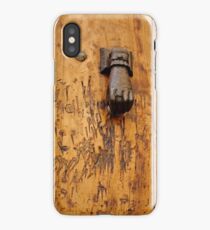 Hand doorknocker iPhone case iPhone Case
