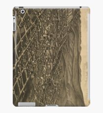Vintage Pictorial Map of Helena Montana (1883) iPad Case/Skin
