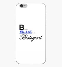 B ... ist für Blau ... ist für Biologisch iPhone-Hülle & Cover
