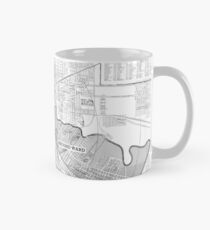 Vintage Map of Houston (1920) Mug