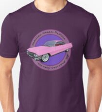 Pink Cadillac - Classic American Retro Car Unisex T-Shirt