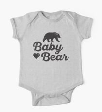 Baby Bear One Piece - Short Sleeve