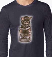 Kitten <3 Nutella Long Sleeve T-Shirt