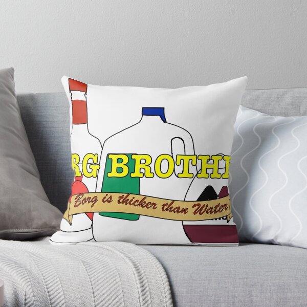 borg Throw Pillow