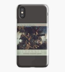 U.S. Infantry Vintage Poster iPhone Case