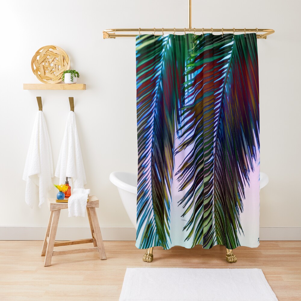 Western Sunset Shower Curtain
