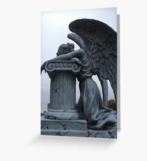 Lonely Angel Greeting Card
