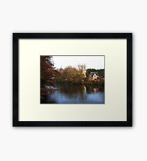 Riverside Cottage Framed Print
