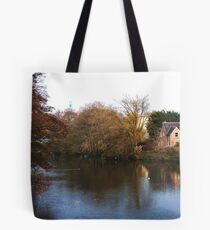 Riverside Cottage Tote Bag