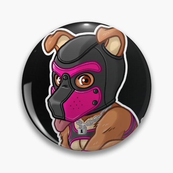 PLAYFUL PUPPY - PINK MASK - BEARZOO SERIES Pin