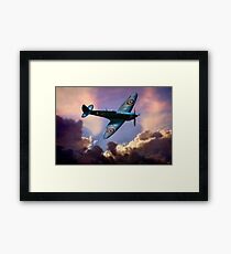 The Supermarine Spitfire, Hero of the Battle of Britain Framed Print