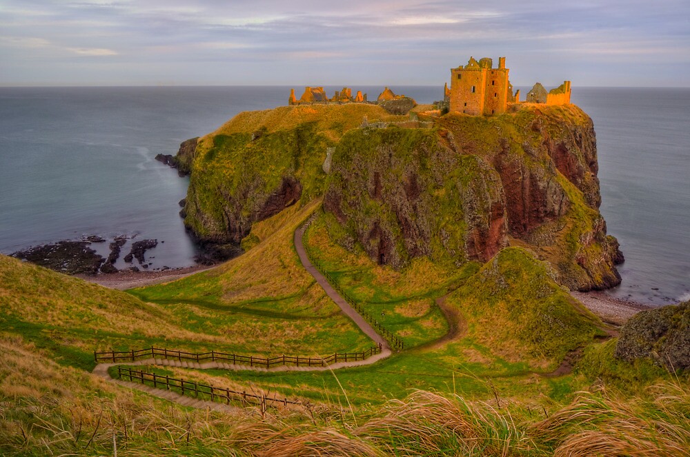 "Dunnottar Castle" by Don Lumsden Redbubble