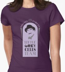 Poirot's Little Grey Cells Team Women's Fitted T-Shirt
