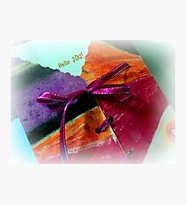 Welcoming 2012 with flying colors... Photographic Print