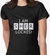 I AM SHER - LOCKED Women's Fitted T-Shirt