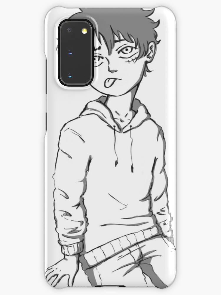 One Piece Monkey D Luffy Case Skin For Samsung Galaxy By Cheesecakemaye Redbubble