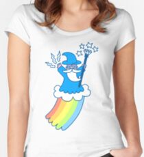 Rainbow Wizard Women's Fitted Scoop T-Shirt