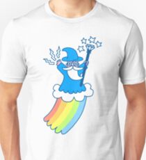 Regenbogen-Zauberer Slim Fit T-Shirt