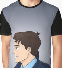 Captain Jack Harkness Profile Graphic T-Shirt