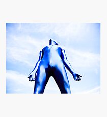 A Day in Blue Zentai lomo 07 Photographic Print