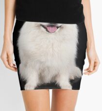 White Dog Mini Skirt