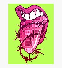Barbed Tongue Photographic Print