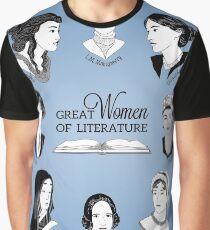 Great Women of Literature Graphic T-Shirt